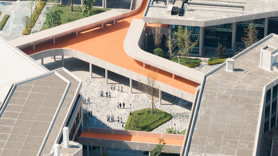 renshou campus of chengdu foreign language school by rong zhaohui studio zradi