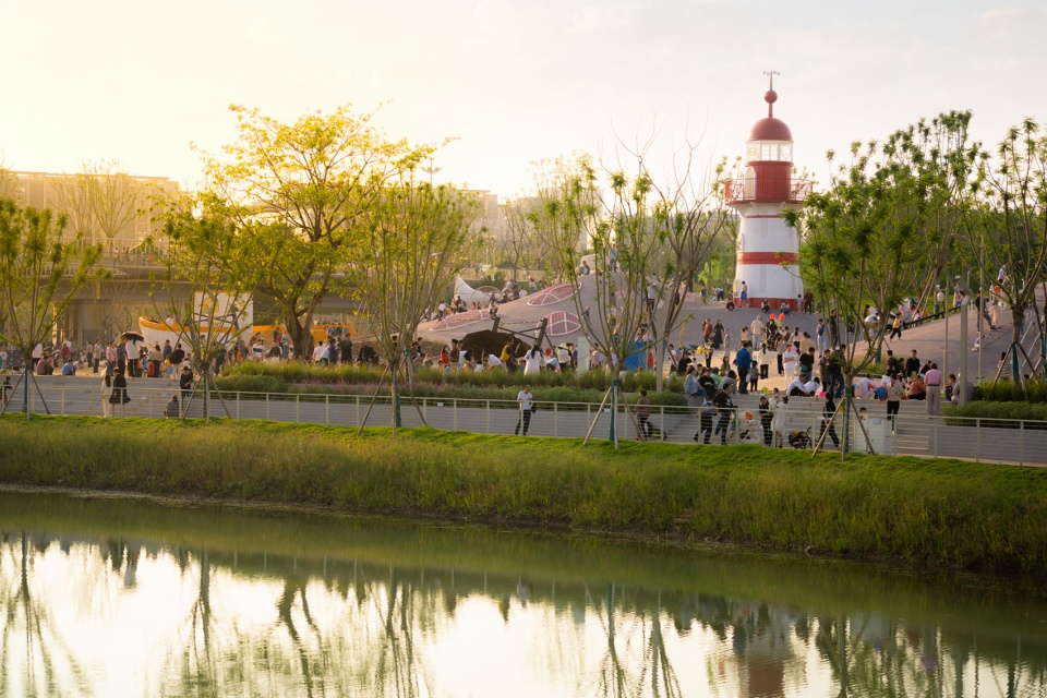 chongqing longtang lake park by wtd group