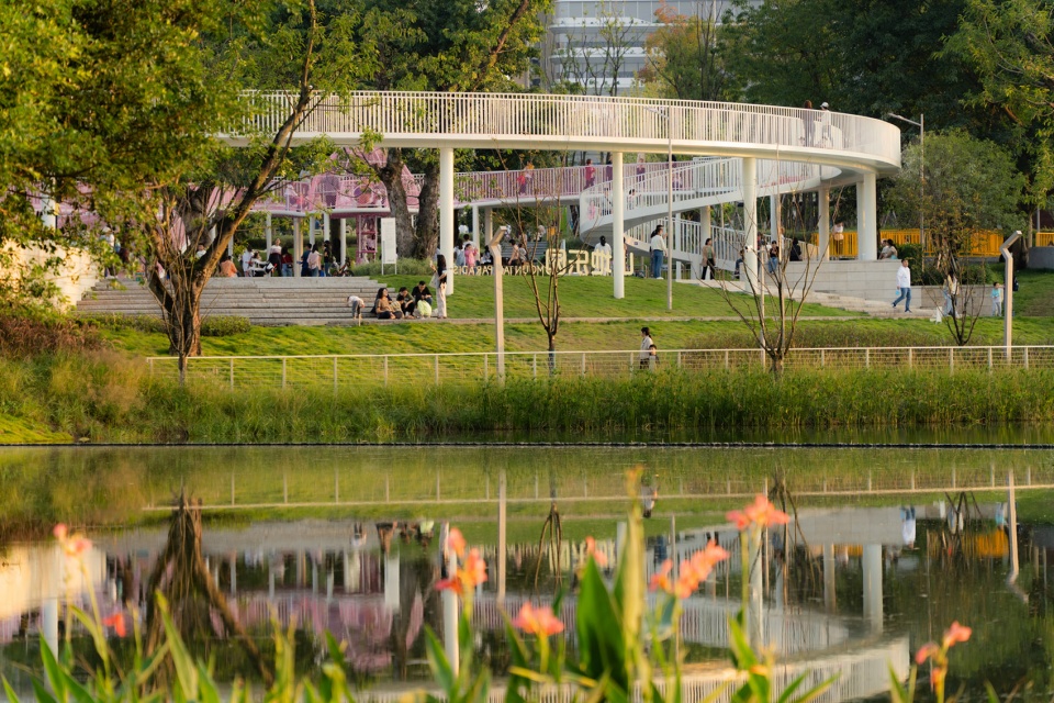 chongqing longtang lake park by wtd group