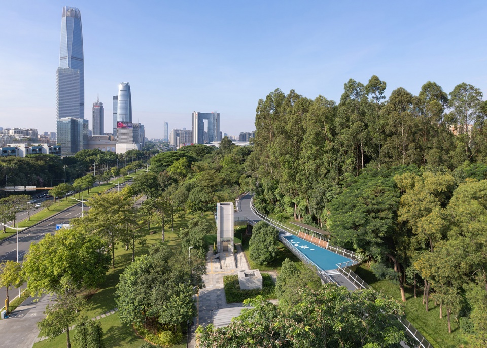 dongguan central area slow traffic system by elandscript studio schlaich bergermann partner arup