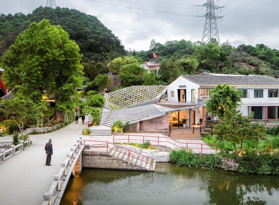 shangen blossom pavilion china by spactrum