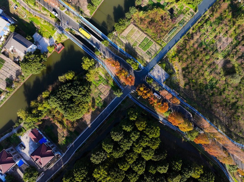 comprehensive improvement project of liuxia road in fangxia village qingpu district by yb landscape architecture design group