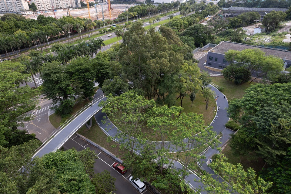 dongguan central area slow traffic system by elandscript studio schlaich bergermann partner arup
