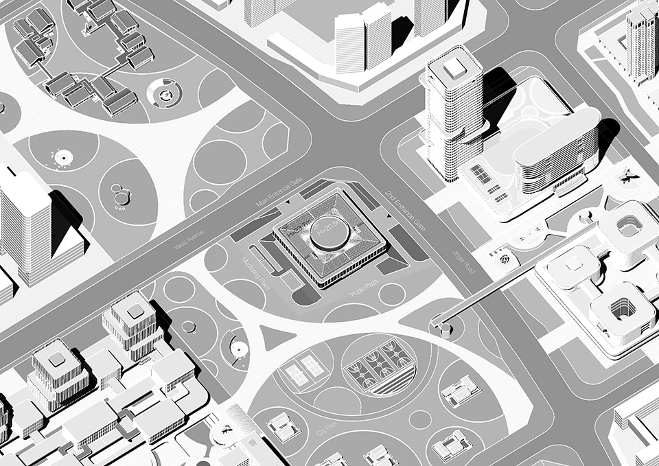 Promotion Center of High Tech Park China by Yunchao Xu Atelier Apeiron SZAD