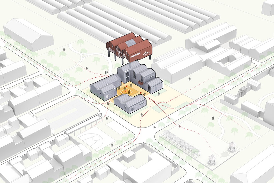 the villager activity center in niujia village by hn local architecture design,china urban construction design research institute co ltd