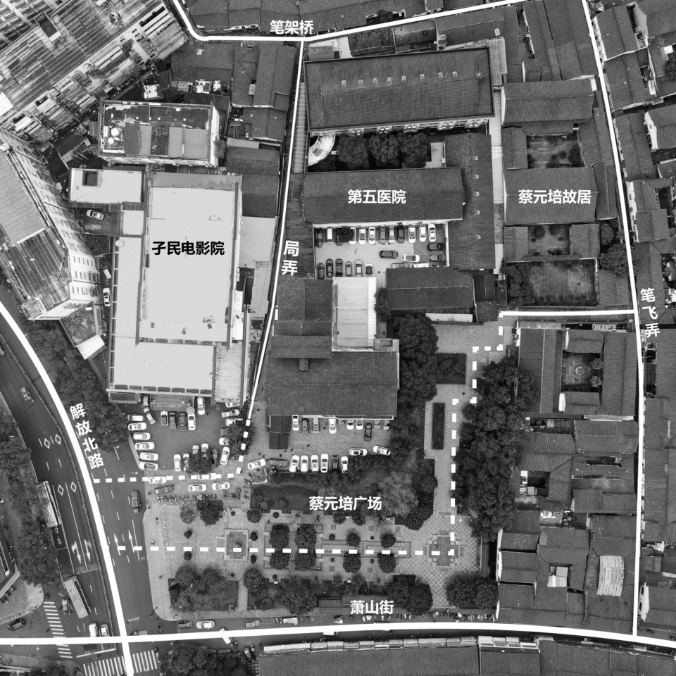 蔡元培广场及孑民图书馆 浙江大学建筑设计研究院建筑创作研究中心