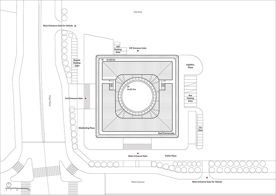 Promotion Center of High Tech Park China by Yunchao Xu Atelier Apeiron SZAD