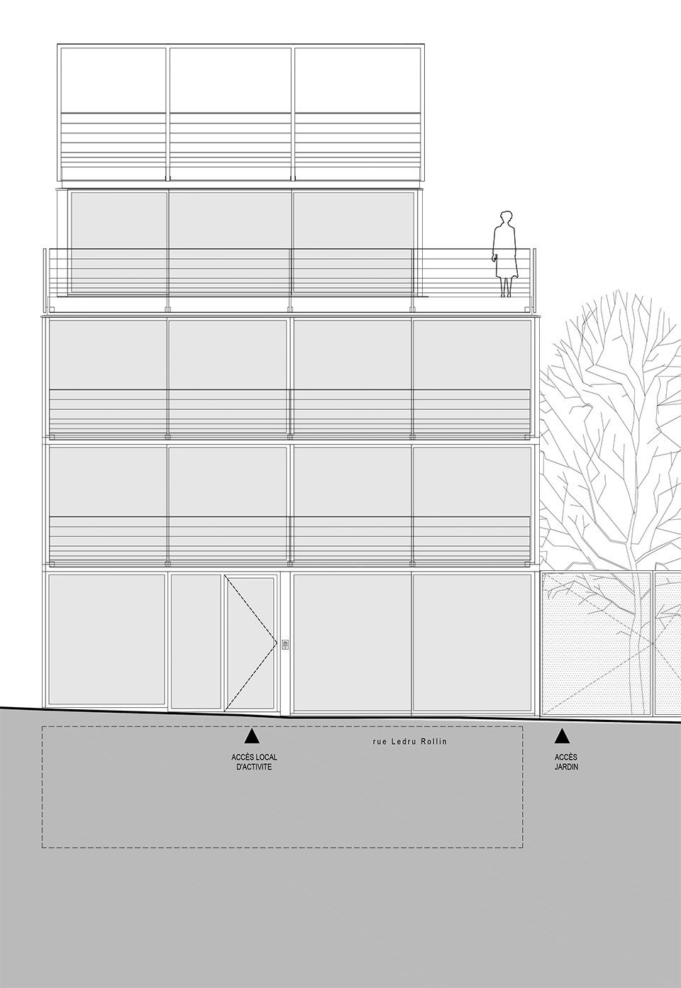 larl building by philippe dubus architectes