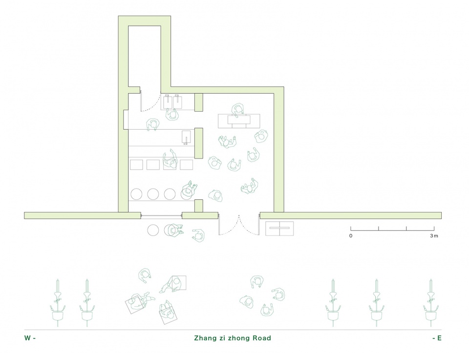 fanglang hutong community bar renovation by masaya kawashima daiki yasai