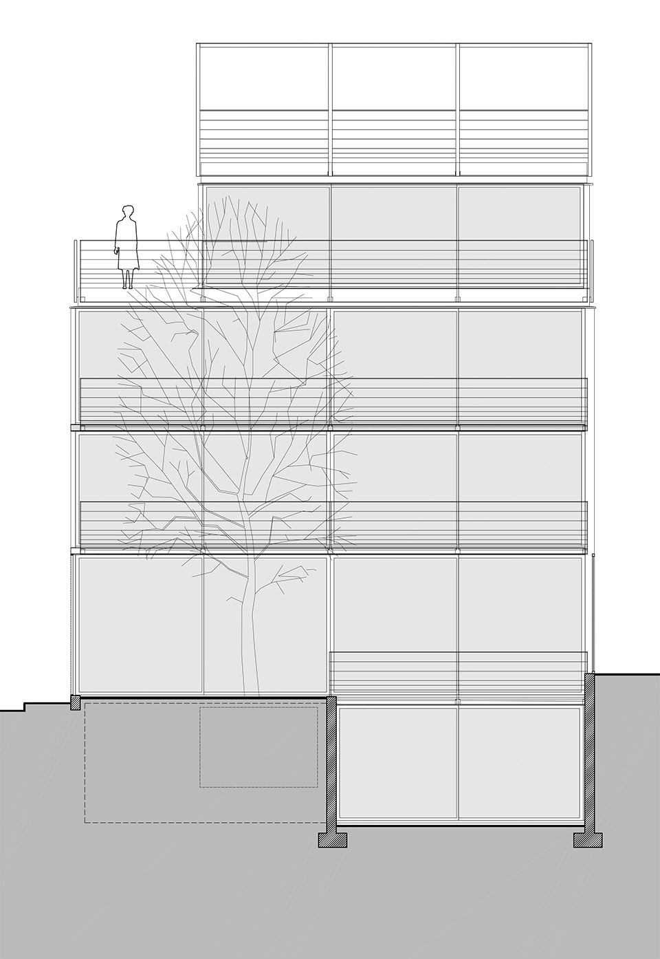 larl building by philippe dubus architectes