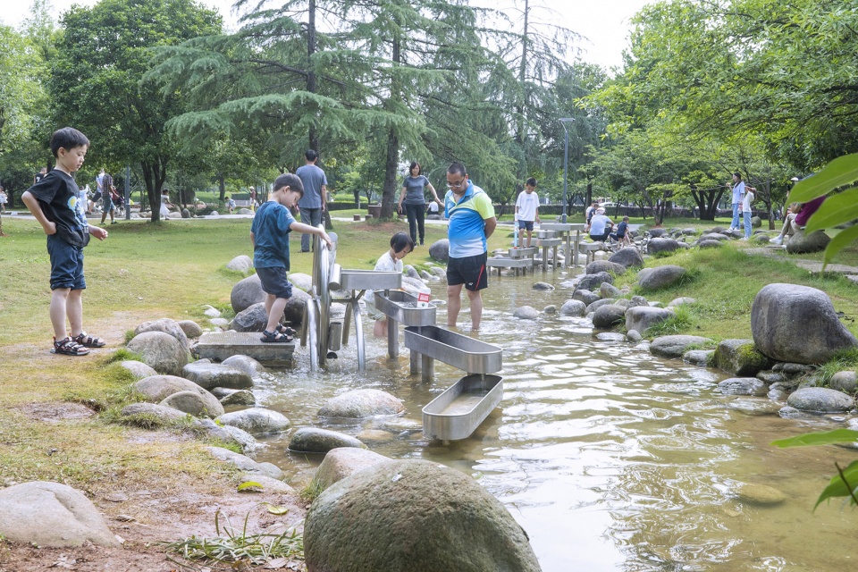 xianning peoples square landscape improvement by ecogreen