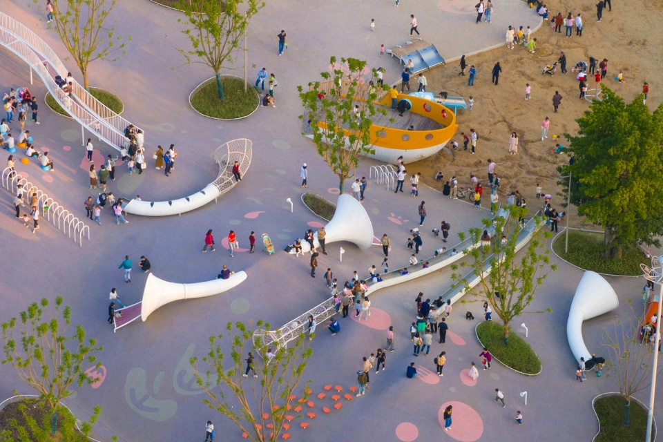 chongqing longtang lake park by wtd group