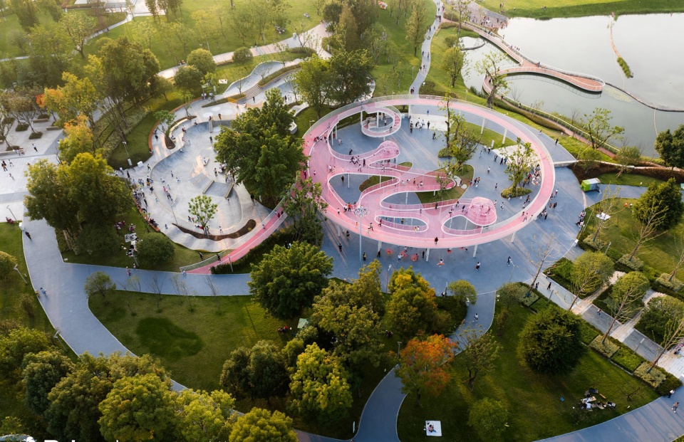 chongqing longtang lake park by wtd group