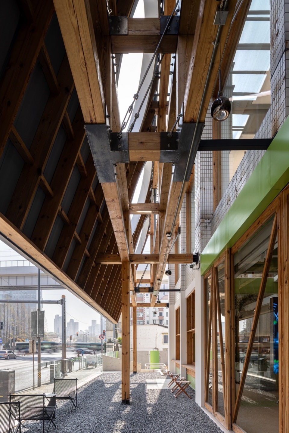 外观2 ACTSTUDIO under the eaves by displacement architecture design