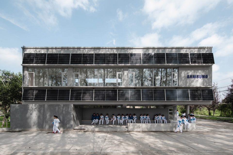 qinfeng library for shanxi hope project by wall architects of xauxt