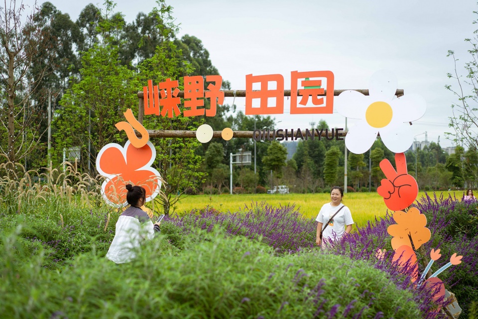 邛崃 丘山阅田园文化村 乐道景观