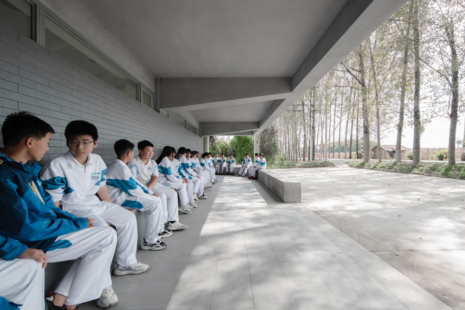 qinfeng library for shanxi hope project by wall architects of xauxt