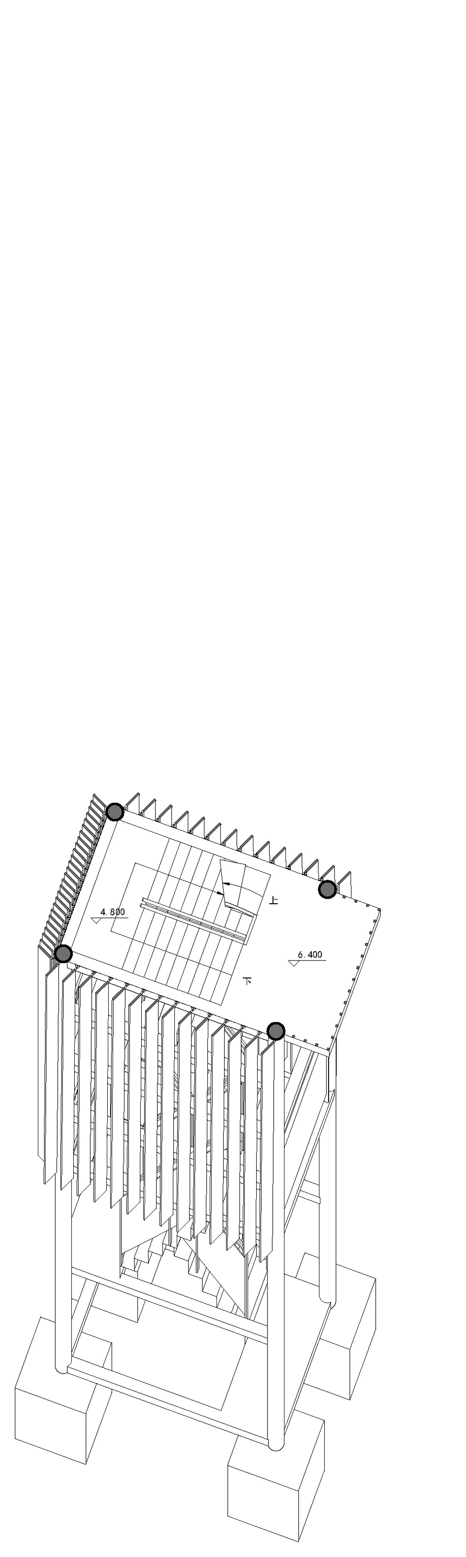 扭转塔和螺旋站 上海海上的生态基础设施 合尘建筑