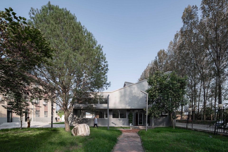 qinfeng library for shanxi hope project by wall architects of xauxt