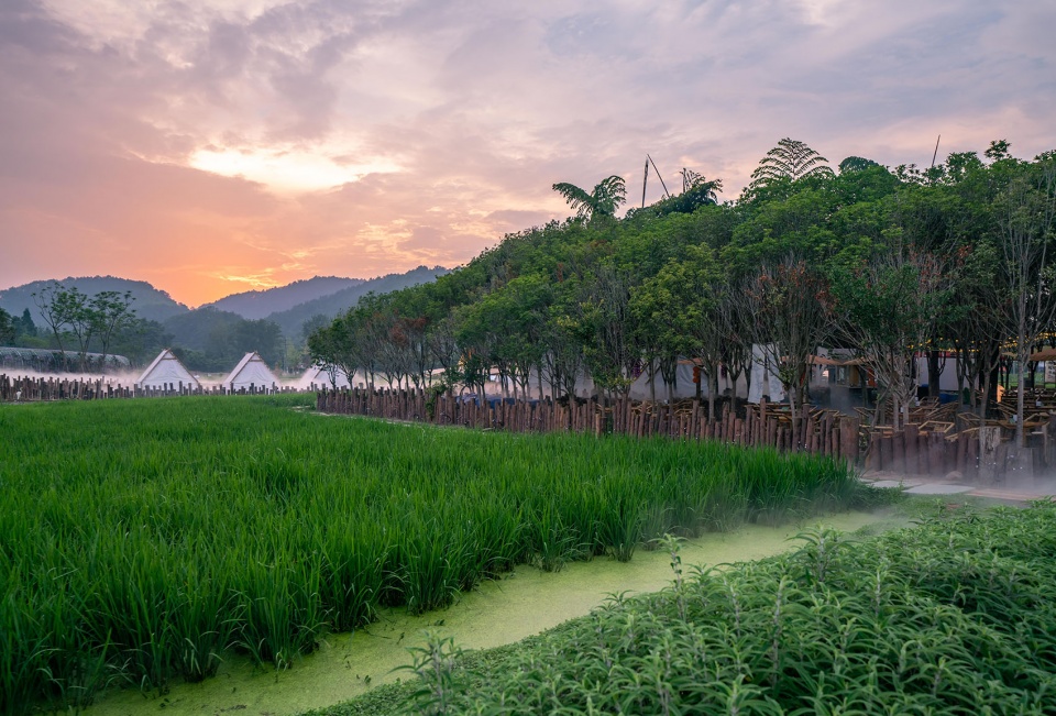 邛崃 丘山阅田园文化村 乐道景观