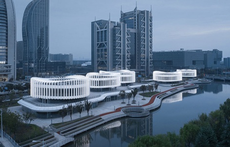 兰花阁：九流渡滨河艺术街区，绍兴 / UUA建筑师事务所