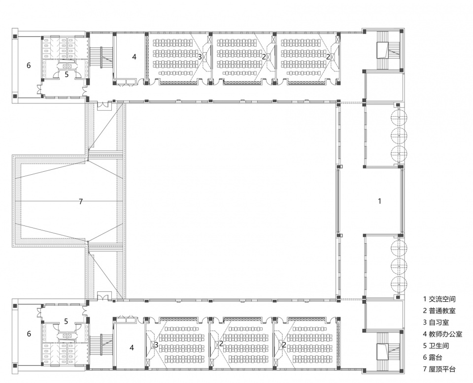 shenmu middle school by institute of architectural design and research chinese academy of sciences