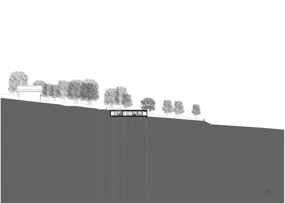 sloped villa by studio okami architects