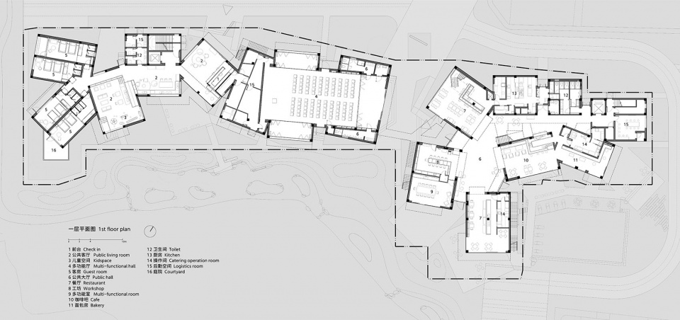 田中聚落西坡劳岭良室 跳房子建筑工作室