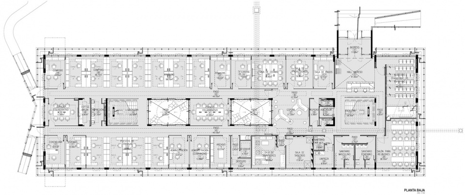 BIOFARMA office building Santiago Viale y Asociados