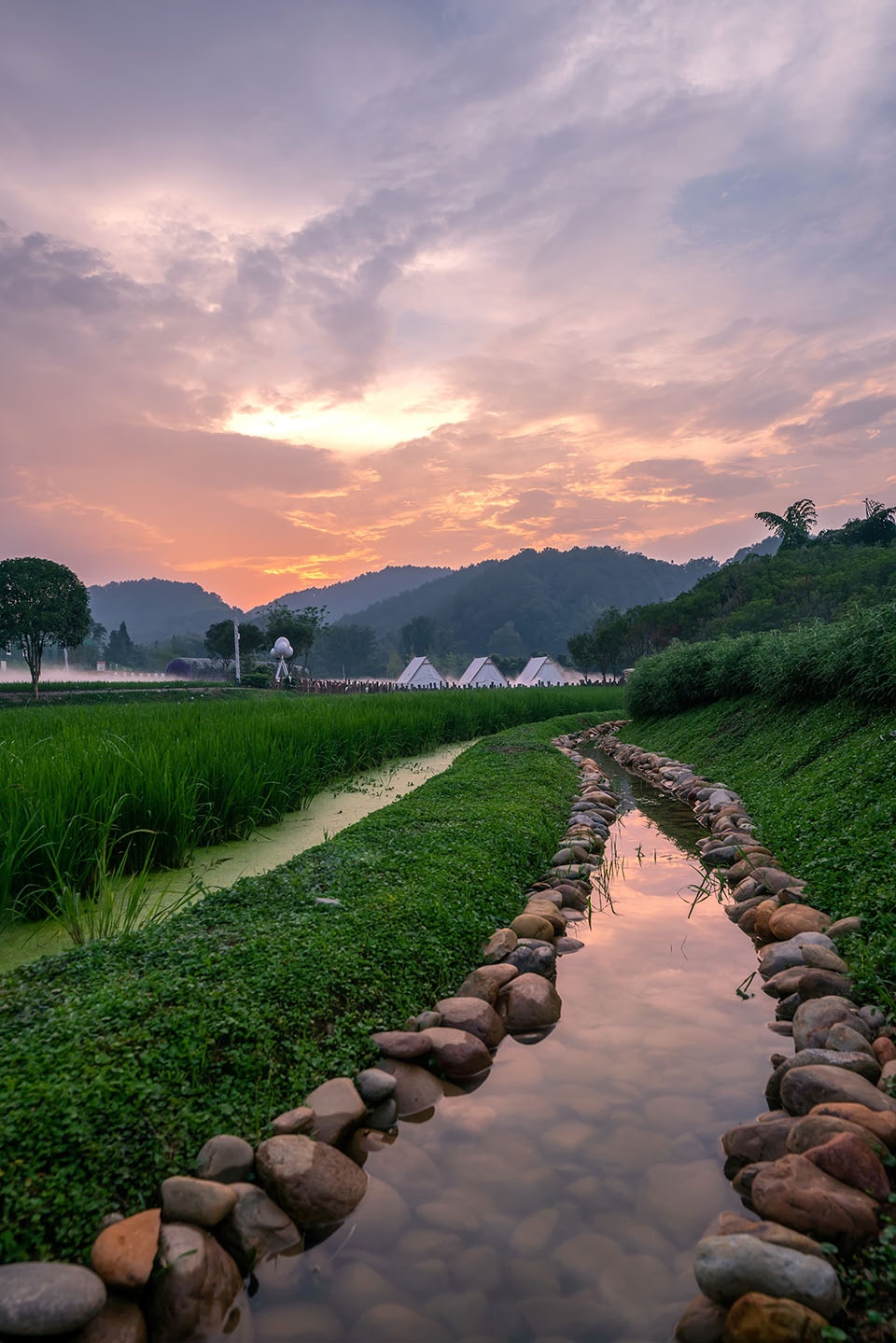 邛崃 丘山阅田园文化村 乐道景观