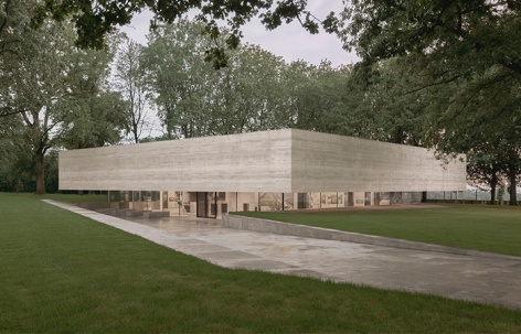 荷兰美军公墓游客中心 / KAAN Architecten