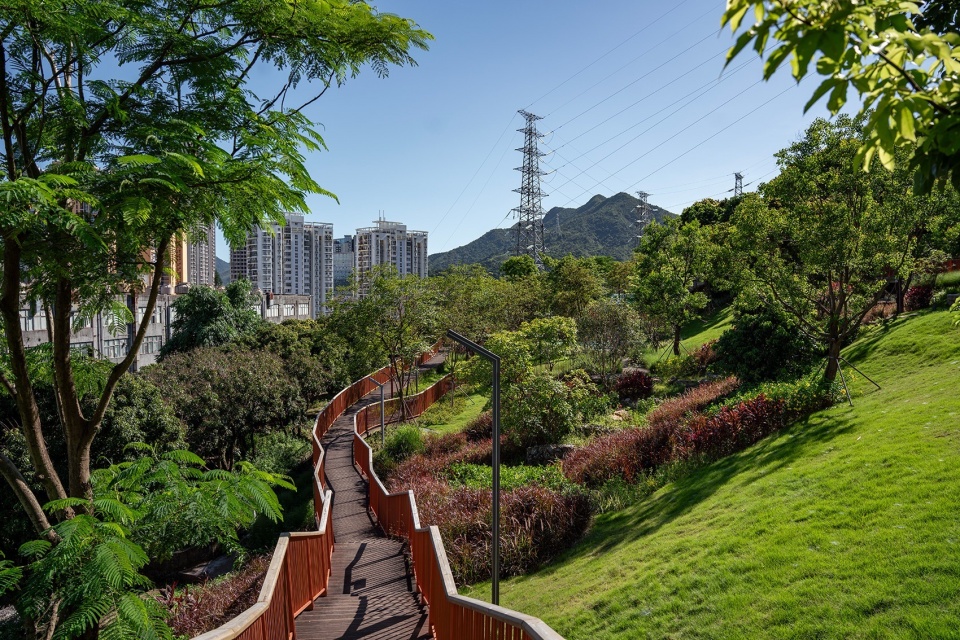 栈道 ©HOPE翰博设计 杨洋 shatoujiao park shatoujiao park by hope design