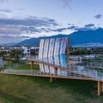 Service Station of the Ecological Corridor around Erhai Lake by 3andwich Design