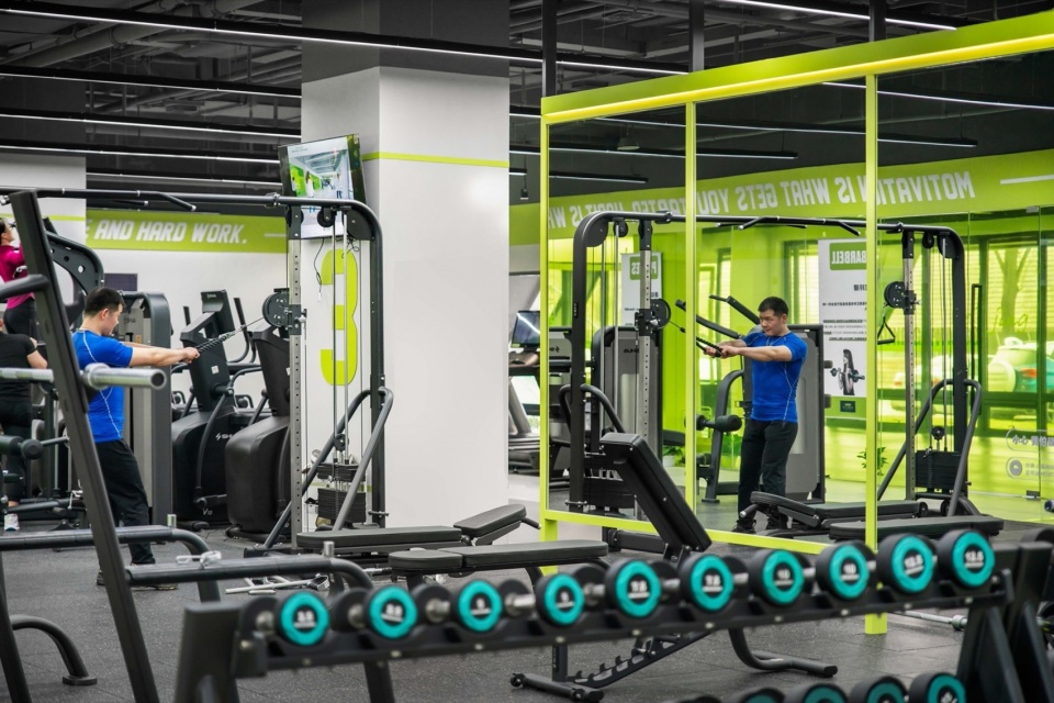 sunpig fitness space design by daga architects