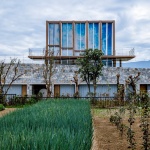 Service Station of the Ecological Corridor around Erhai Lake by 3andwich Design