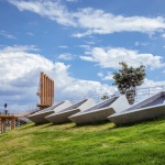 Service Station of the Ecological Corridor around Erhai Lake by 3andwich Design
