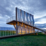 Service Station of the Ecological Corridor around Erhai Lake by 3andwich Design