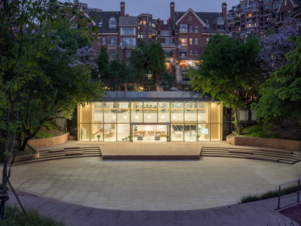 改造后的党群服务中心 1,©柒号影像 chengdu gaobei community neighborhood center renovation