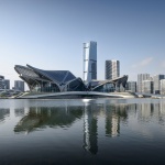 金湾市民艺术中心，珠海 / Zaha Hadid Architects