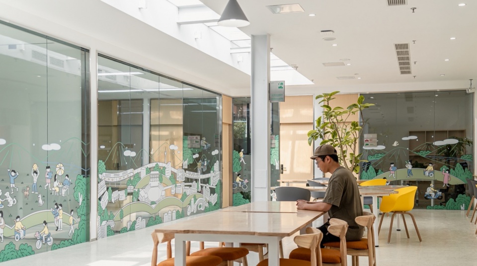 ©柒号影像 chengdu gaobei community neighborhood center renovation