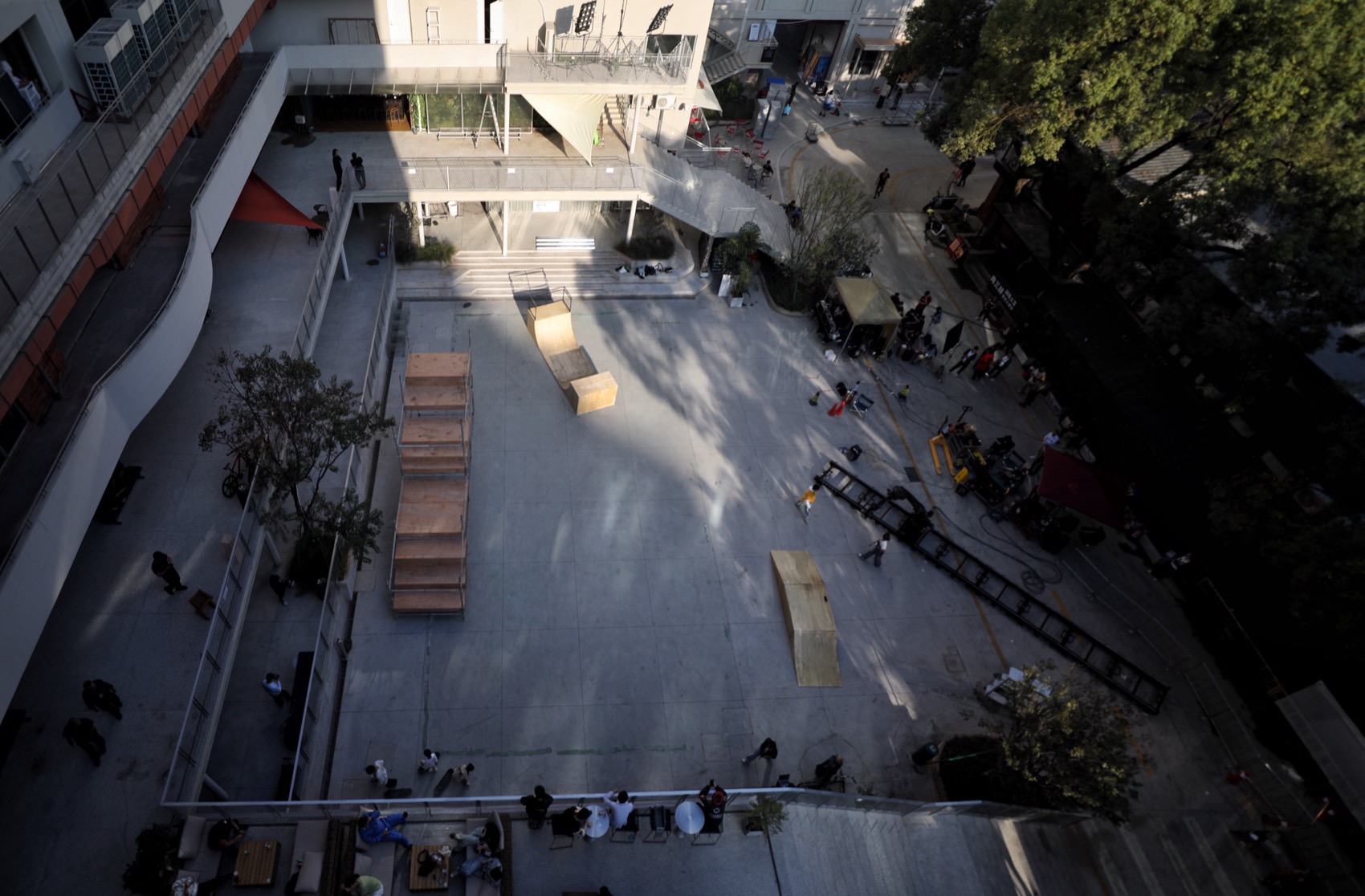 前庭拍摄活动现场 © JC DESIGN 界汐设计 a park by jc design
