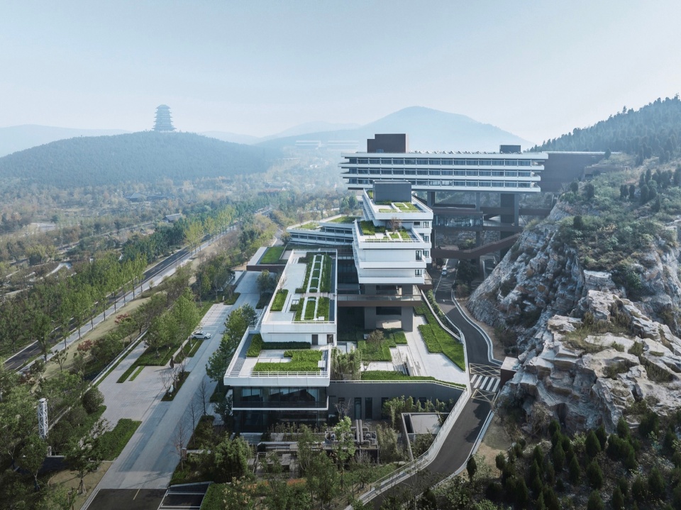 悬空建筑、立体园林©文沛 xuzhou garden expo park dangkou hotel