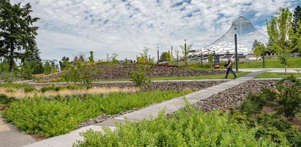2022 ASLA GENERAL DESIGN AWARD OF HONOR Riverfront Spokane Berger Partnership