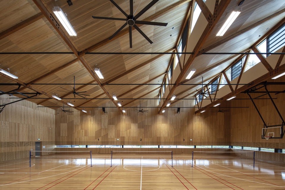 the nunawading hub community centre by fjcstudio