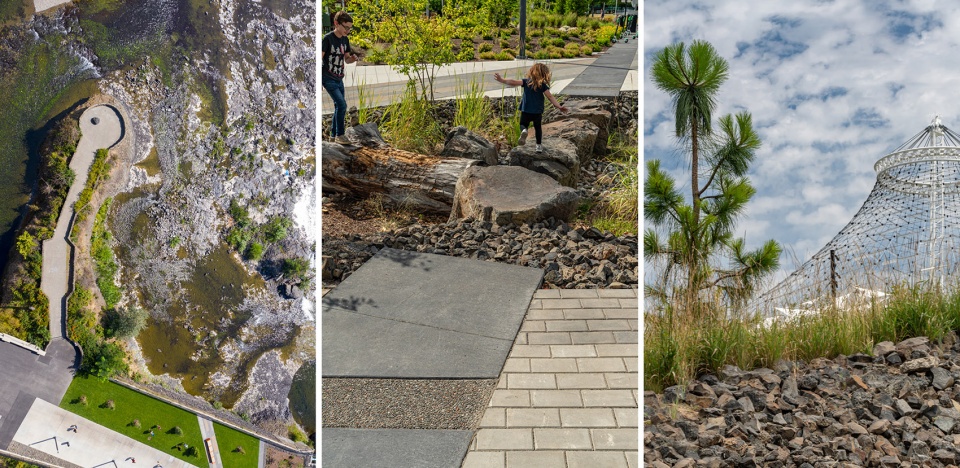 2022 ASLA GENERAL DESIGN AWARD OF HONOR Riverfront Spokane Berger Partnership