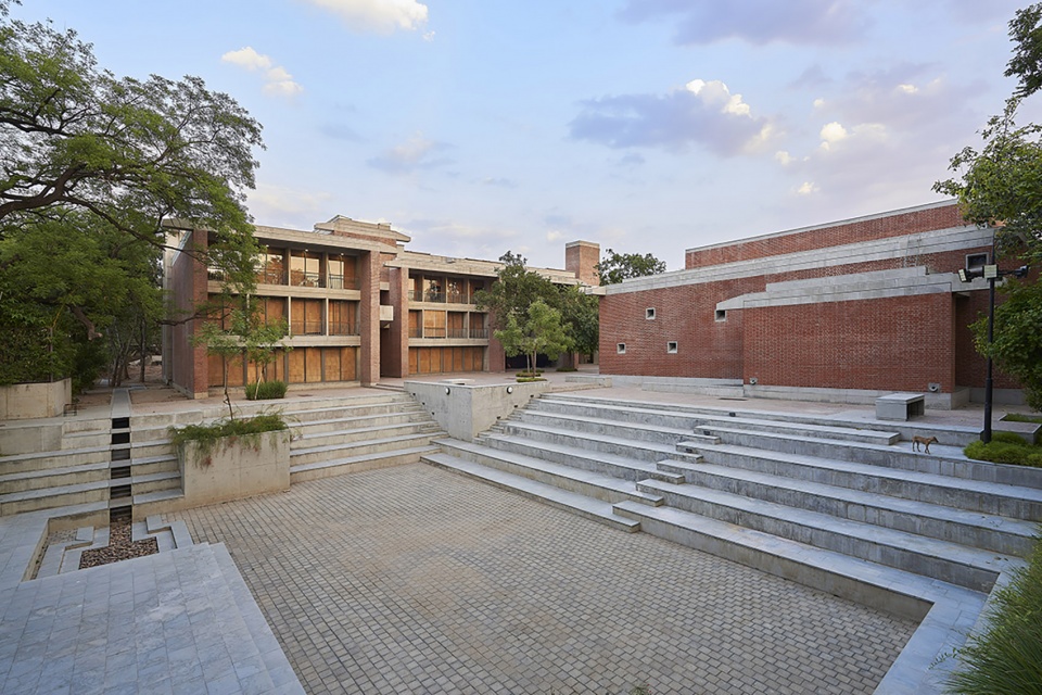 cept university foundation hall lecture hall and kund by ccba designs