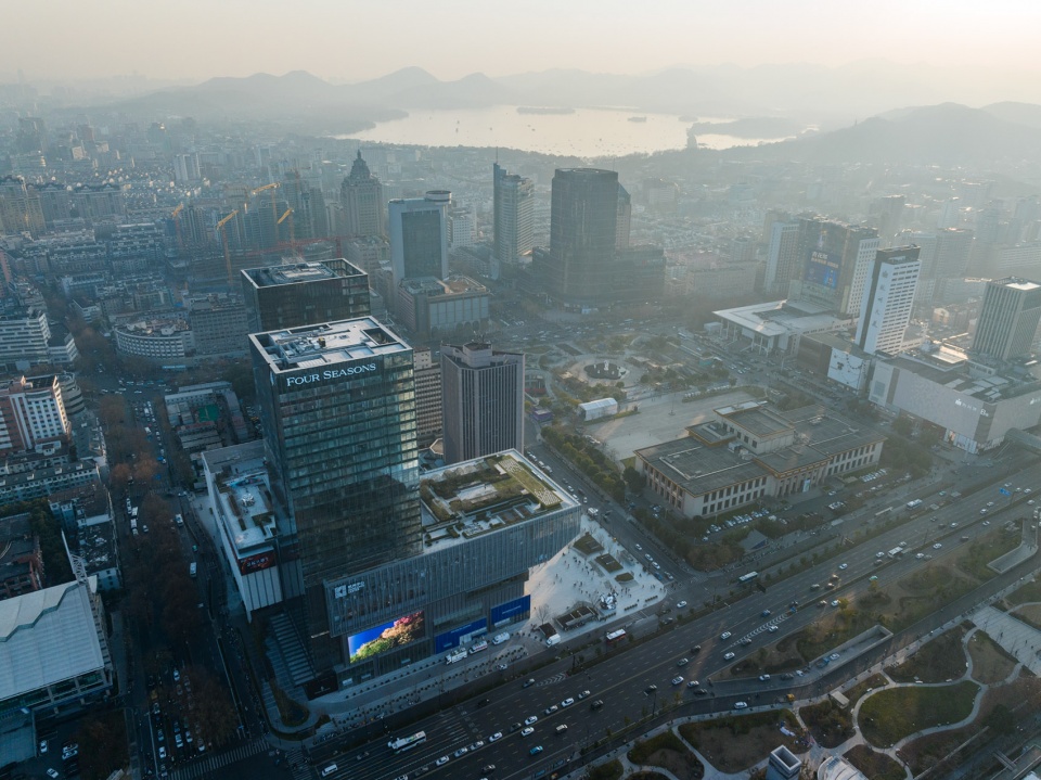 hangzhou center landscape design by pland
