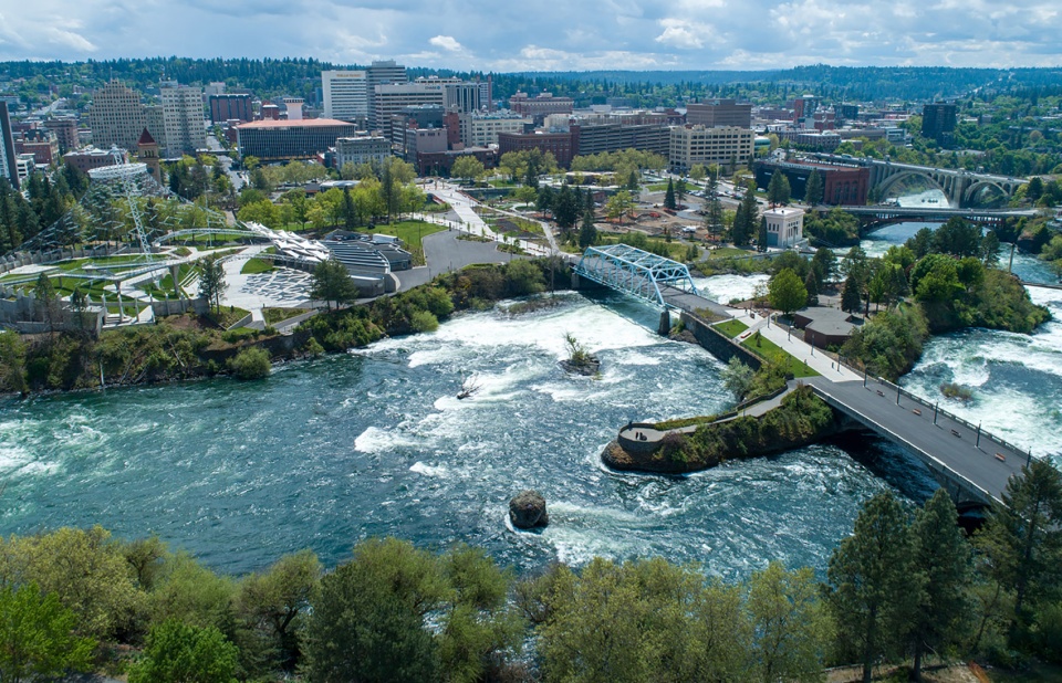 2022 ASLA GENERAL DESIGN AWARD OF HONOR Riverfront Spokane Berger Partnership