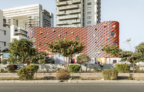 Au Grand Air幼儿园，印度 / Paul Le Quernec Architect