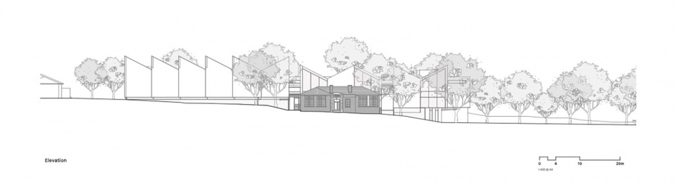 the nunawading hub community centre by fjcstudio